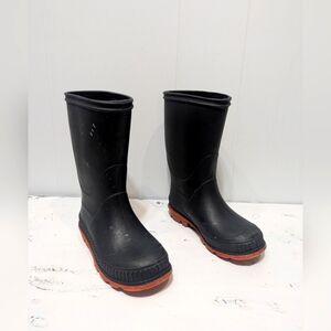 Toddler Black Rainboots Tall Size Toddler 8 Rubber‎